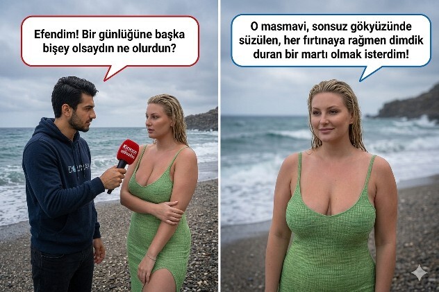 Bir günlüğüne başka bişey olsaydın ne olmak isterdin?