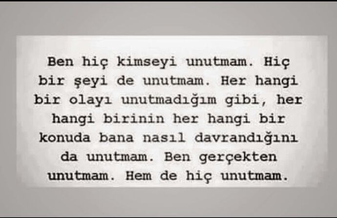 Fi hafızasına sahip olmak, lütuf mudur yoksa lanet midir?