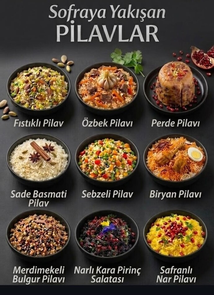 En sevdiğin pilav hangisi?