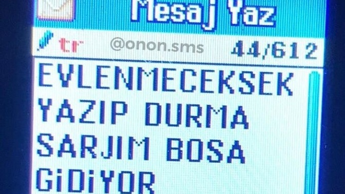 Konuştuğunuz kişilerle evlilik niyetiyle mi konuşuyorsunuz?