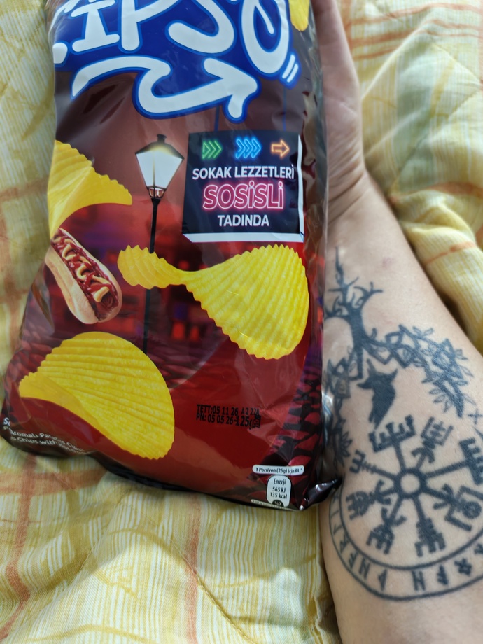 Cips yemeyi seviyor musunuz?