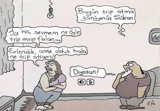 Trip atan erkek var mı çevrenizde ya da  sevgiliniz exiniz nasıl başa çıkıyorsunuz?