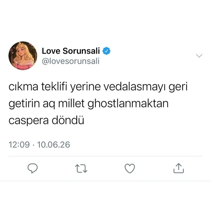 Çıkma teklifi mi geri gelsin, vedalaşma mı sizce?