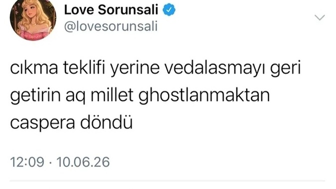 Çıkma teklifi mi geri gelsin, vedalaşma mı sizce?