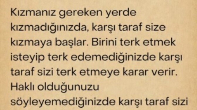 Gereken yerde gerektiği gibi davranabiliyor musunuz?