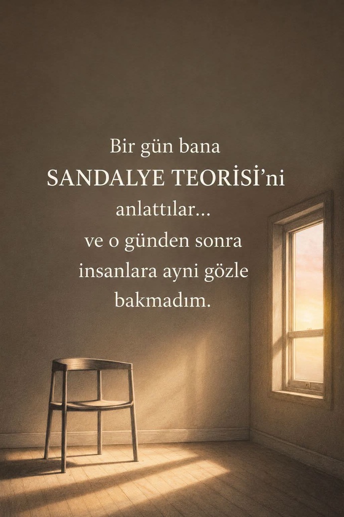Sandalye teosini duymuş muydunuz?
