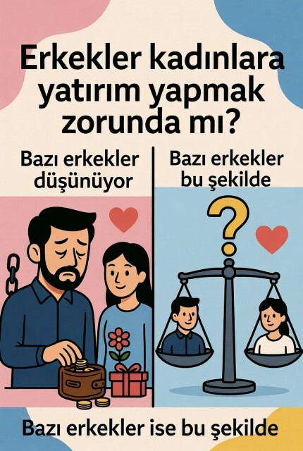 Erkekler kadınlara yatırım yapmak zorunda mı?