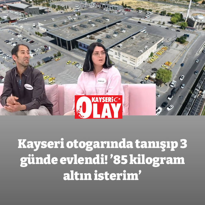 Bir evlilik programına katılan kadının adamdan istekleri sizce normal mi? (85 kiloyum 85 kilo altın isterim )?
