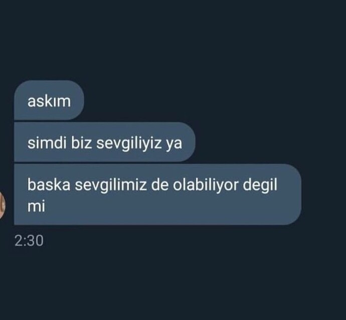 Bir tane sevgilimiz varken başka sevgililerimizinde olması normal mi?