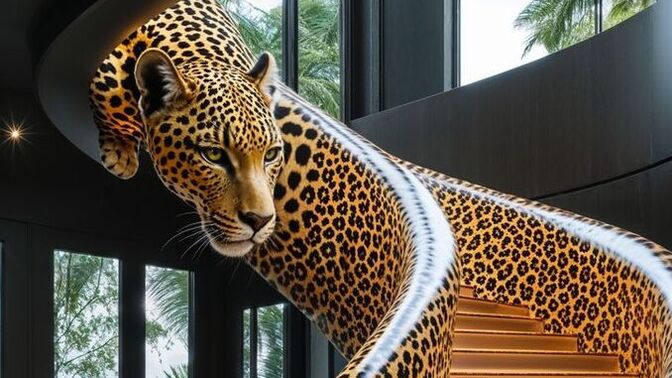 Leoparlı merdiveni nasıl buldunuz?