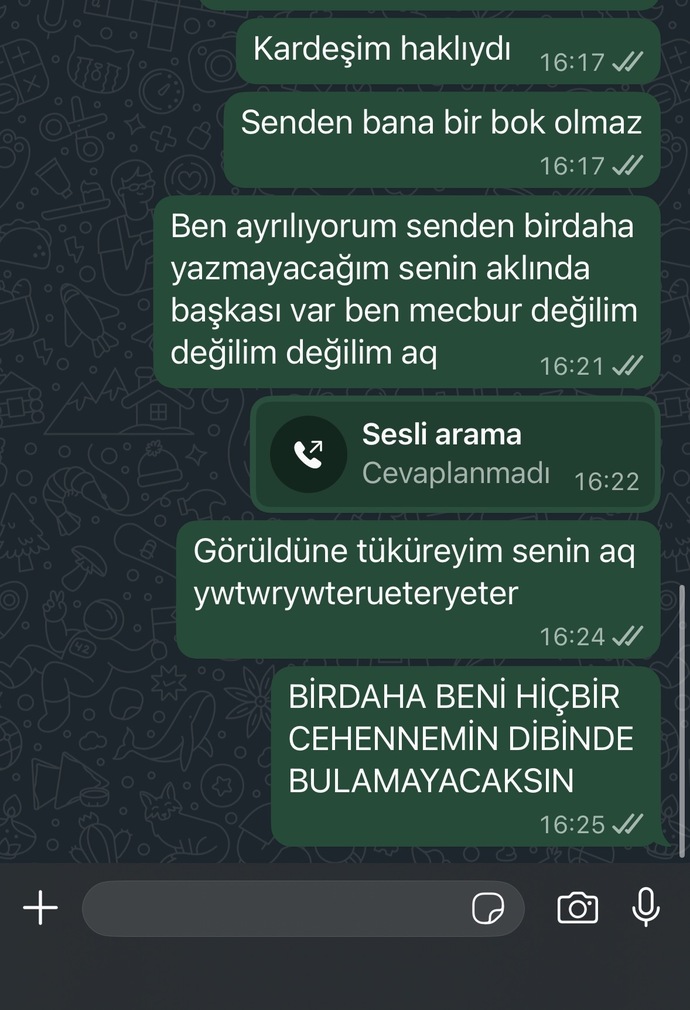 Hep beni böyle krize sokuyor katlanamıyorum artık sizce artık bitiriyim mi?
