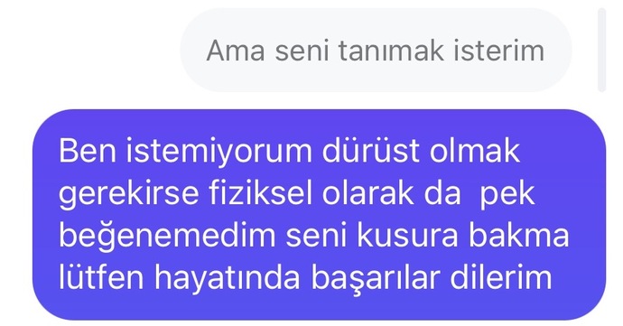 Karşı tarafı kırmış mıyımdır, davranışlarım onu incitmiş olabilir mi?