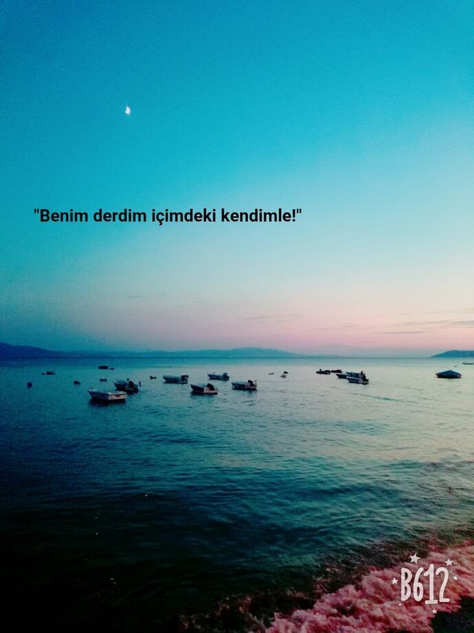 Senin derdin kiminle peki?