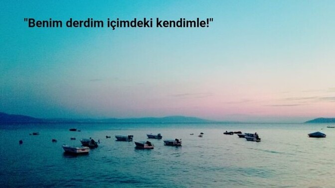 Senin derdin kiminle peki?