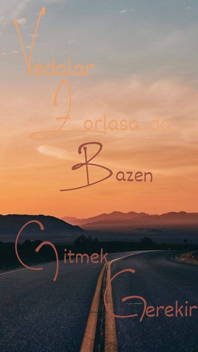 Herkese son kez keyifli vakitler diliyorum 🥰🥰 hakkınızı helal eder misiniz?