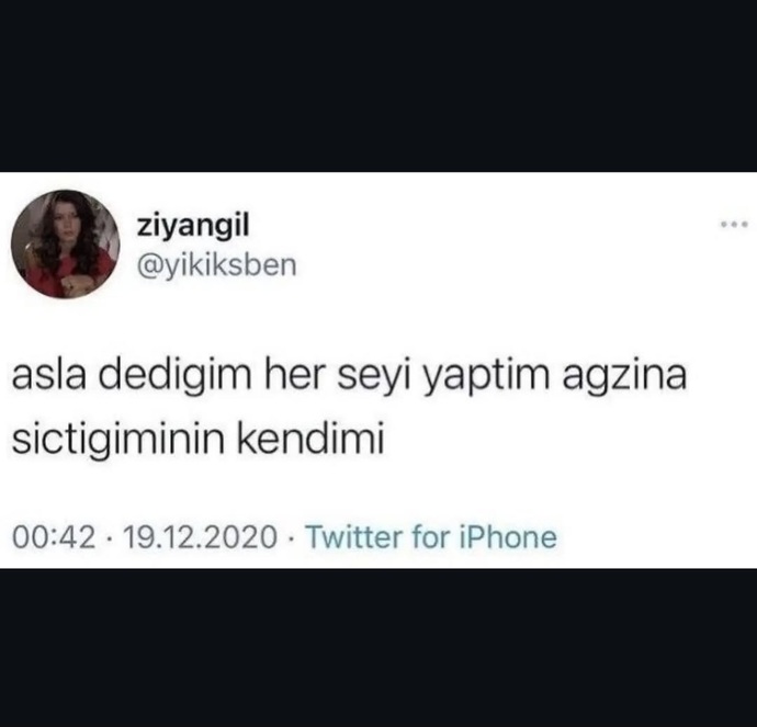 Büyük konuşur musun?