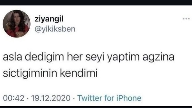 Büyük konuşur musun?