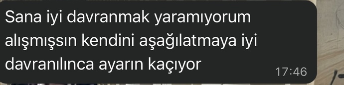 Bu affedilir mi?