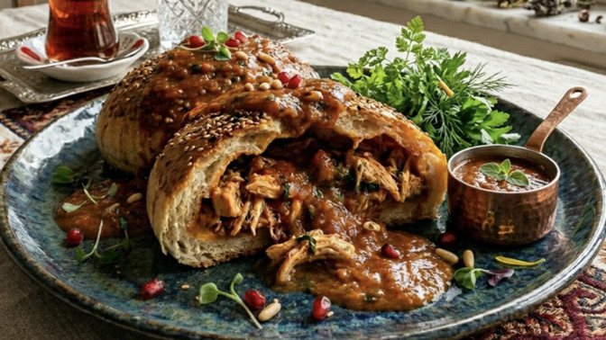 Bol soslu tavuklu poğaça sever misiniz?