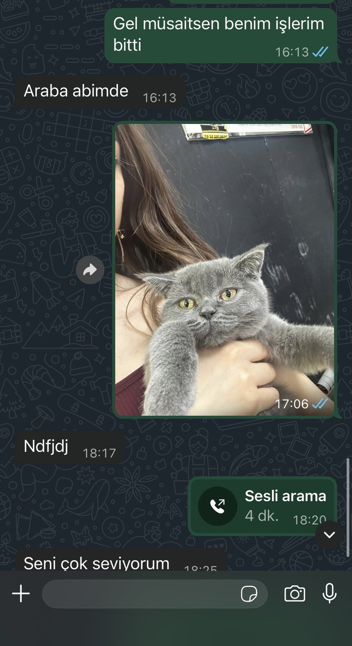 Sevgiliyle gün içinde bu kadar az konuşmak normal mi hiç memnun değilim?