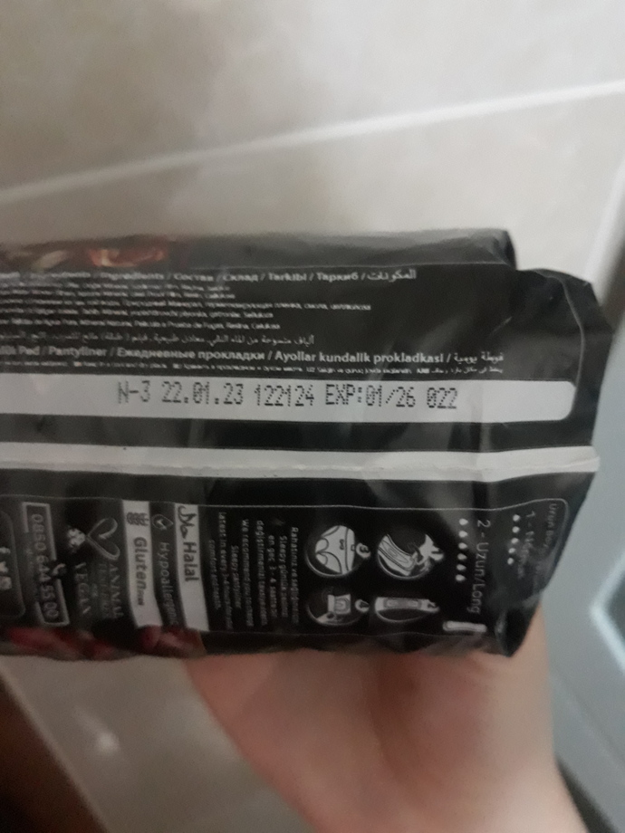 Yani ped 3 yıl geçmiş hâlâ kullanır mı?