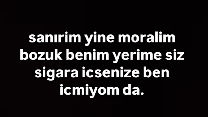 Sigara içiyor musunuz?