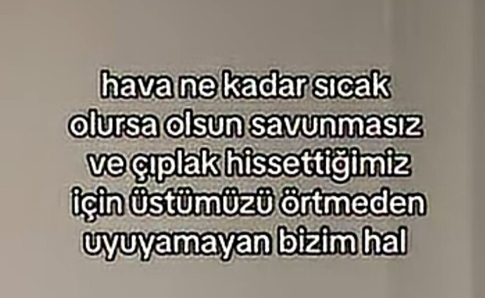 Gece üzerinize bir şey örtmeden uyuyabilir misiniz?