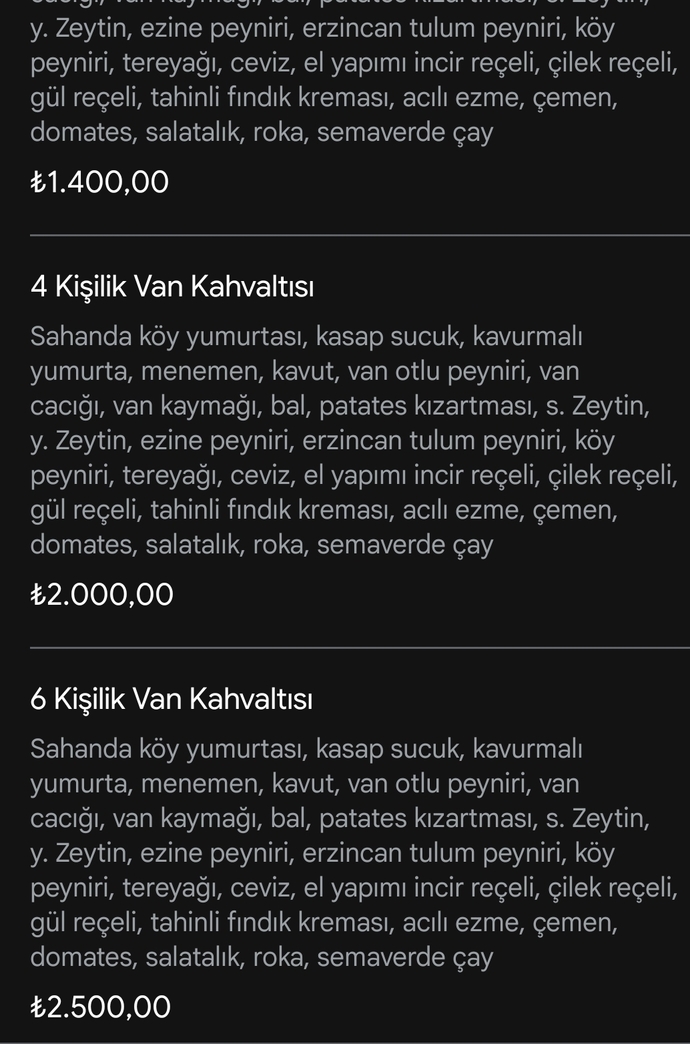 Serpme kahvaltı piyasası çok pahalı değil mi?