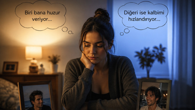Bir kadın iki kişiyi aynı anda nasıl sever ya bu nasıl bir denklem?