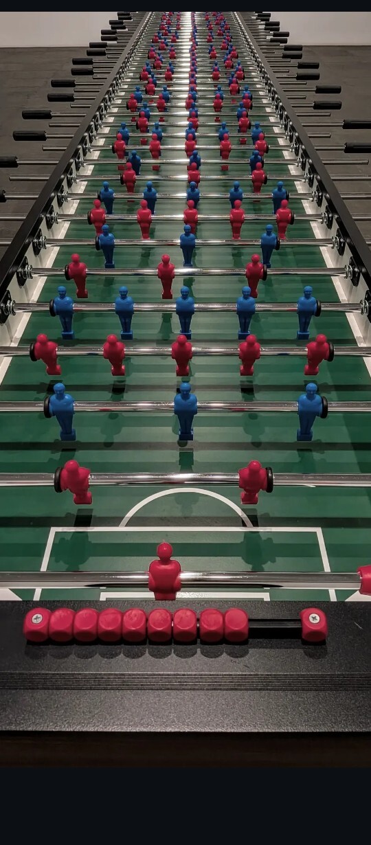 Futbolun masa versyonu Langırt oynar mısınız?
