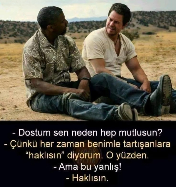 Tartışmalarda nereye kaçıyorsun 😄?