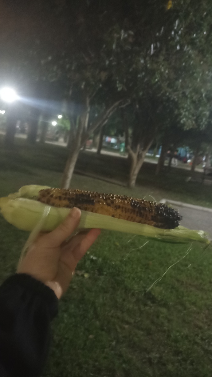 Parkta közlenmiş mısır sevenler burada mı, siz nasıl yersiniz?