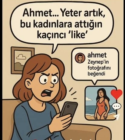 Eş veya sevgili sosyal medyada cinsel içerikli veya aşırı dekolteli paylaşımları beğenmesi sizce bir dijital aldatma mıdır?
