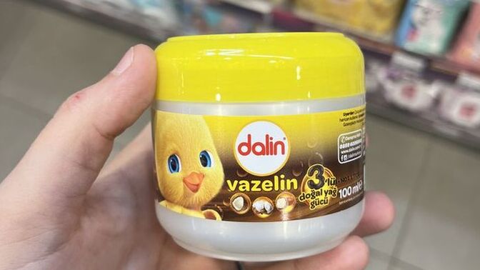 Dalinin vazelini cildiniz için kullandınız mı hiç?