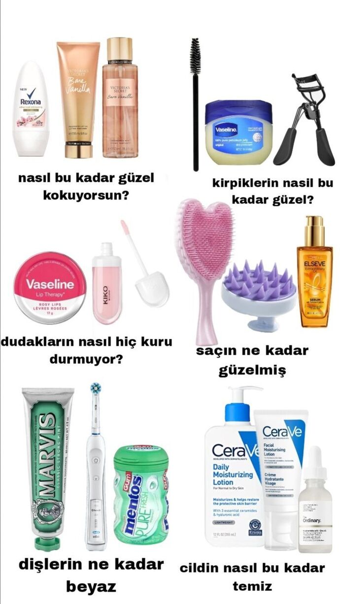 Herkese güzellik sırlarınızdan bahseder misiniz?