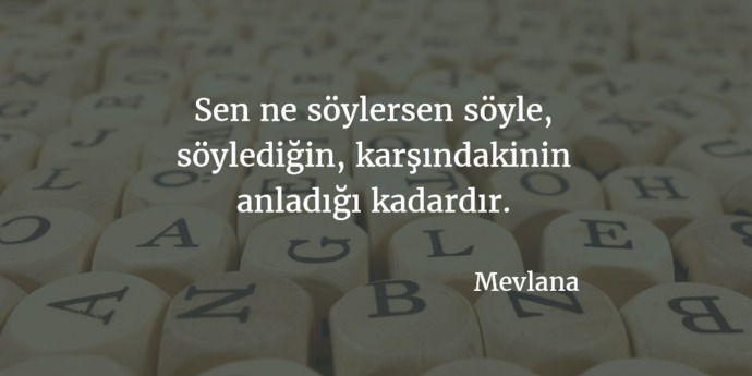 İnsanlara laf anlatmak sizin için zor mu?