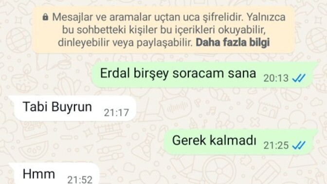Yeni tanıştığım kişi yi terk ettim ilgi vermiyor diye dün yine yazdım aynı hareketleri yapıyor bu adama ne yapsam zoruna gider?