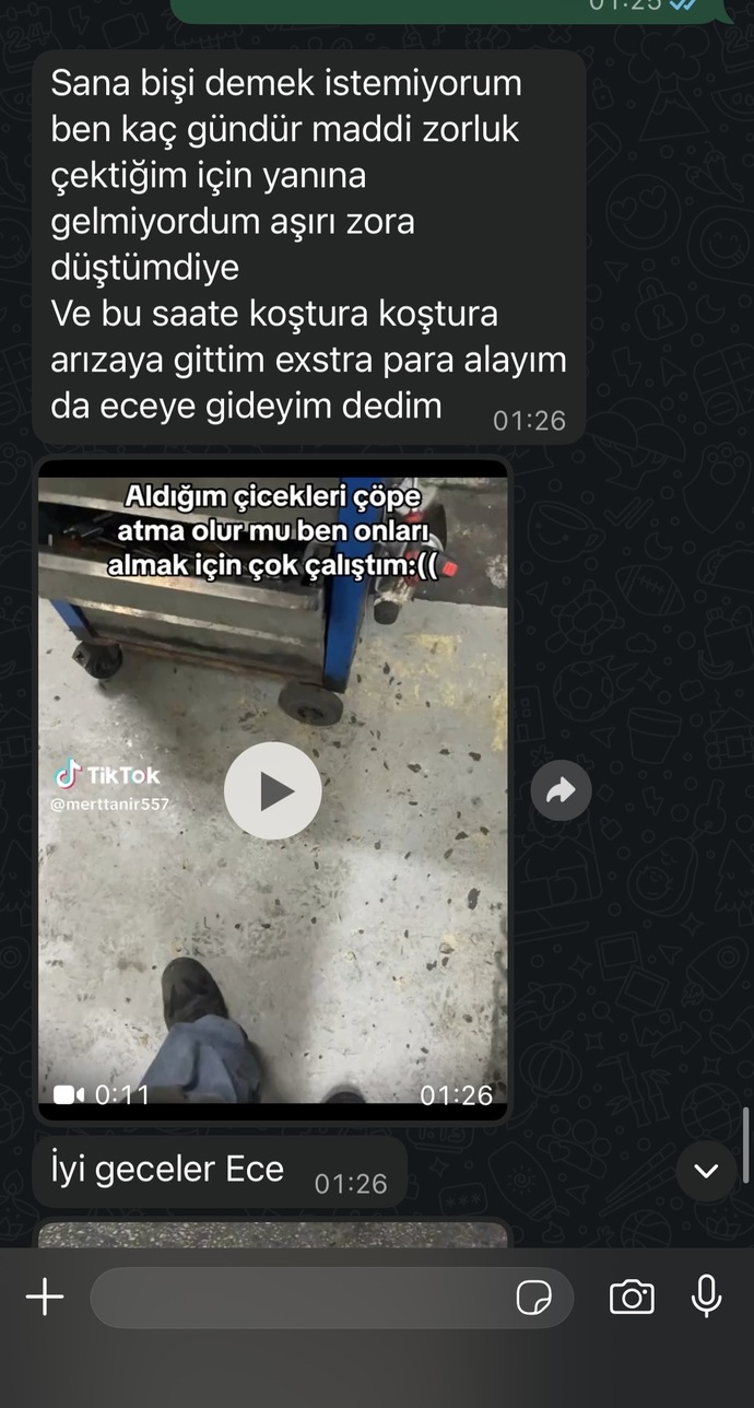 Ayrılmış miyiz anlamıyorum sizce napmaliyim?