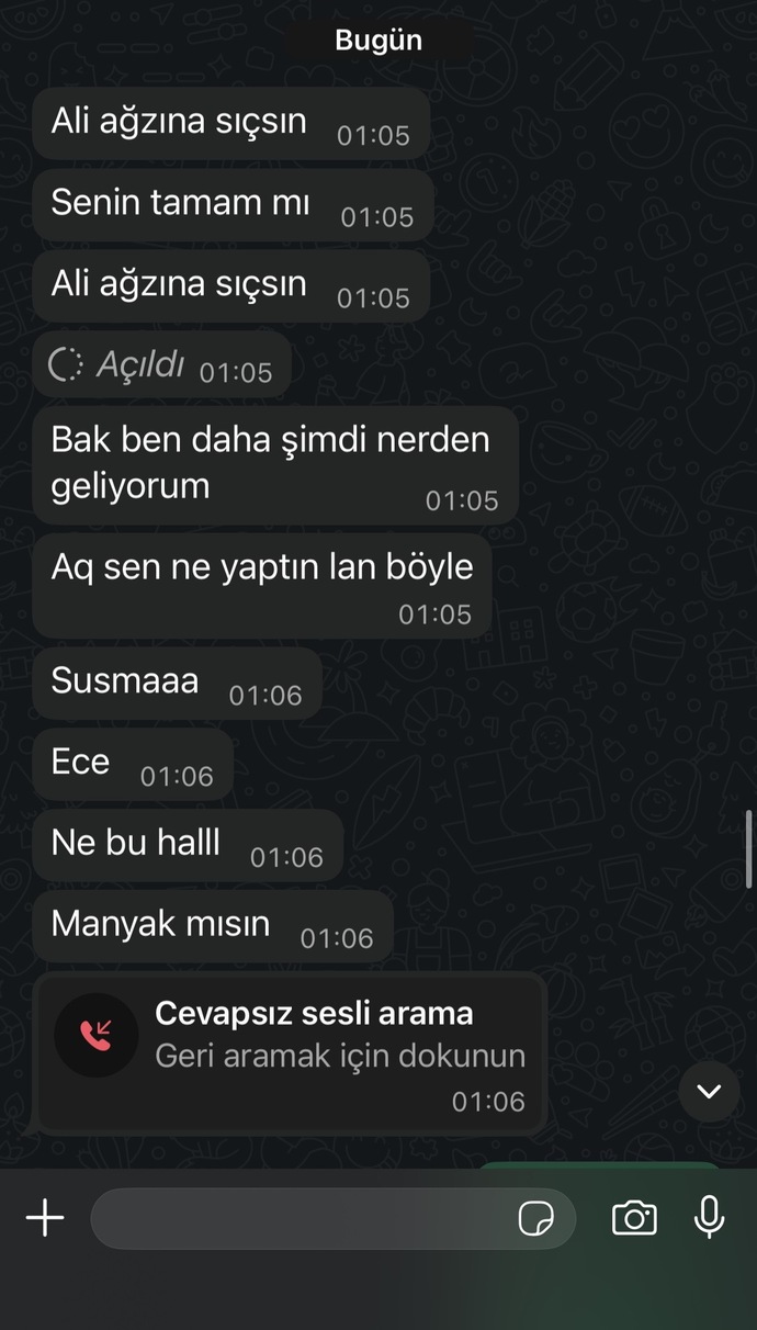 Ayrılmış miyiz anlamıyorum sizce napmaliyim?