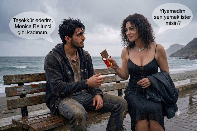 Çok acıktım! Ne yiyince kendine geliyorsun, son yediğin şeyin yarısını bana verseydin ben ne yemiş olurdum?