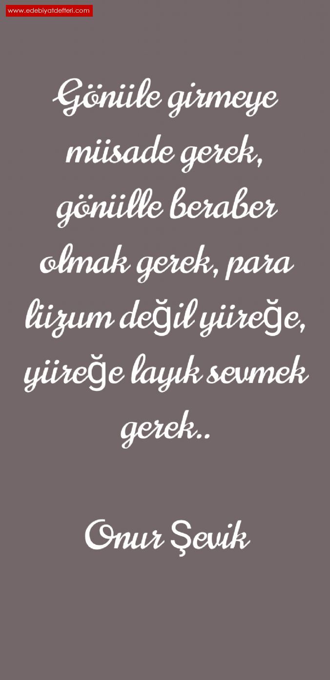 Bu söz benden size gelsin. 💔