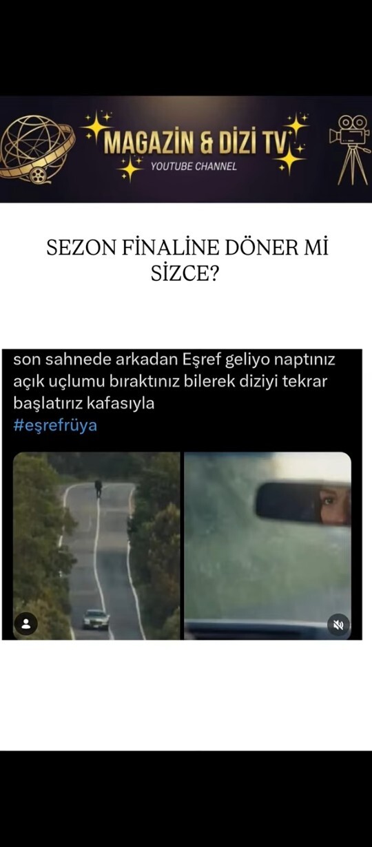 Eşref Tek finalinde Nisan  giderken görünen siyah siluet neyin kafasıydı, ruh sahnesine gerçekten gerek var mıydı?
