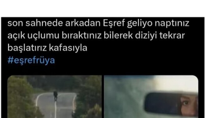 Eşref Tek finalinde Nisan  giderken görünen siyah siluet neyin kafasıydı, ruh sahnesine gerçekten gerek var mıydı?
