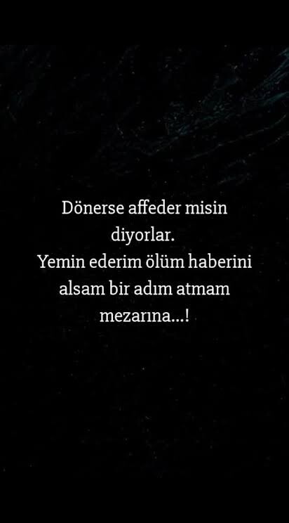 Hataları affeden biri misin?