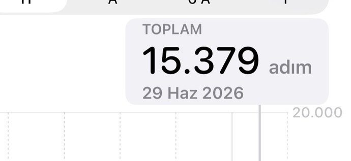 Günlük kaç adım atıyorsunuz?