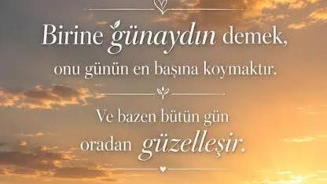 Sabah uyandığınızda size kimin günaydın demesini istersiniz?