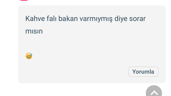 Kahve falı bakan var mı?
