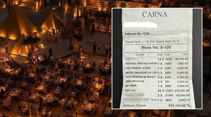 Çeşmede 870 Bin lira hesap gelmesi hakkında ne düşünüyorsunuz?