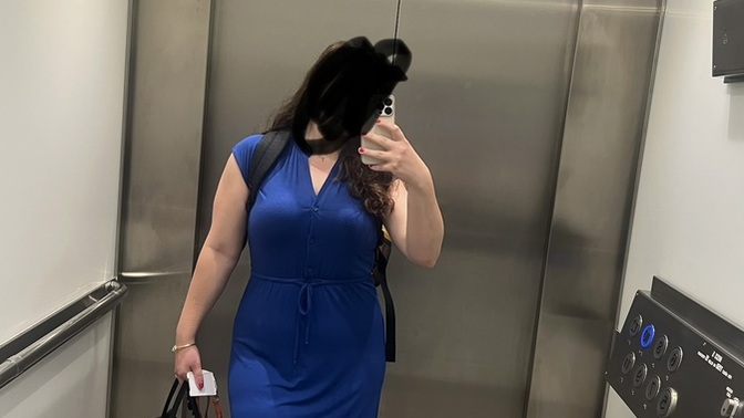 Ofiste mavi bana yakışmış mı, tarz olarak nasıl duruyor sizce?