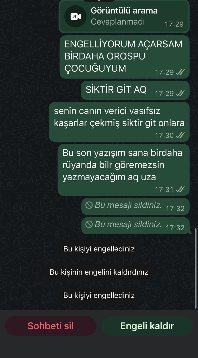 Sizce engeli artık açmiyim mi?